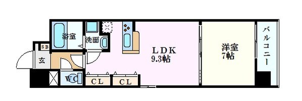 M・terraza吉島東の物件間取画像